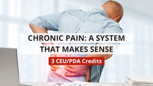 Chronic Pain: A System that Makes Sense – 3 CEUs