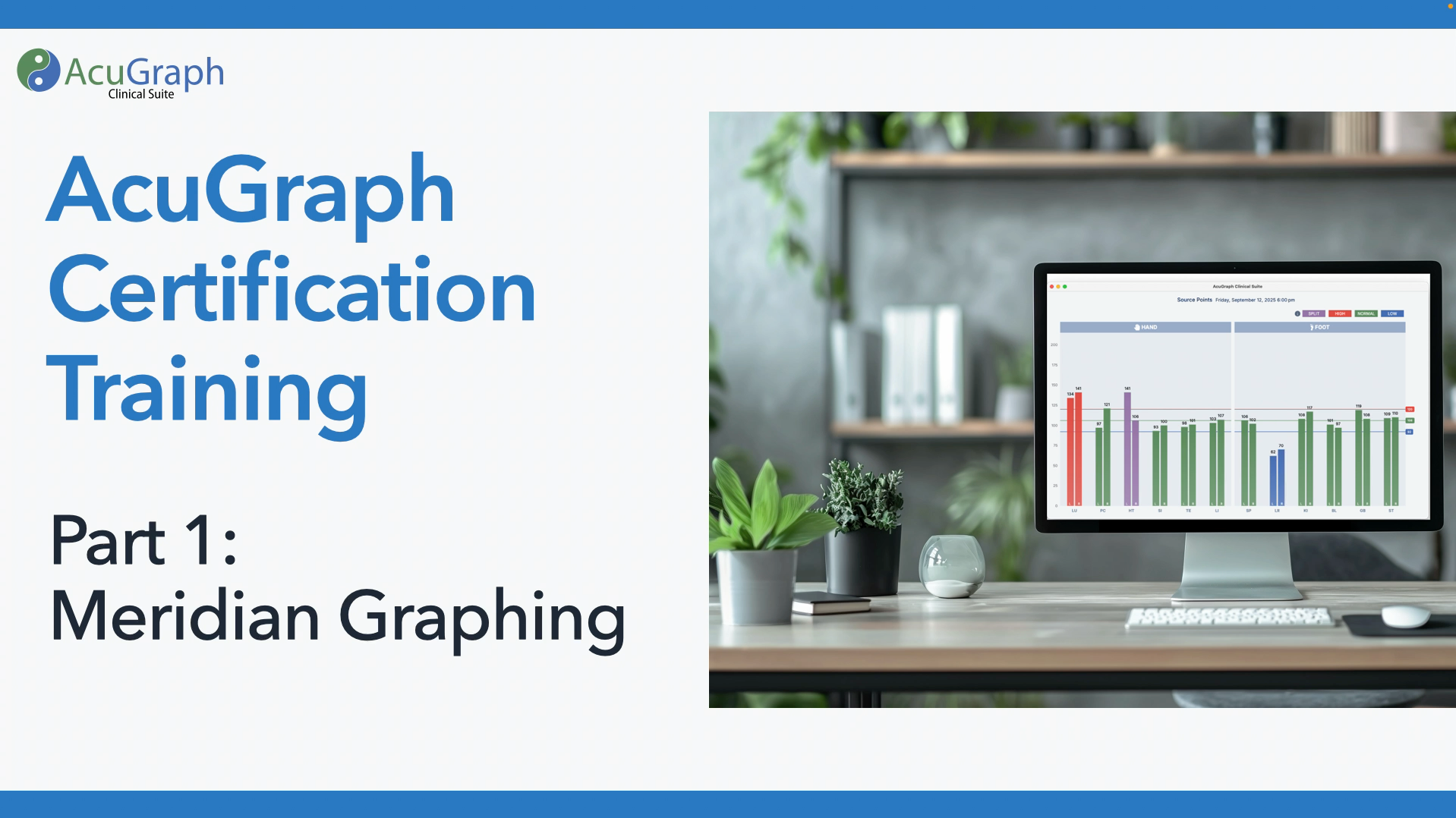 AcuGraph CS Training Part 1: Understanding Meridian Graphing - Miridia ...
